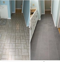 Bathroom  floor